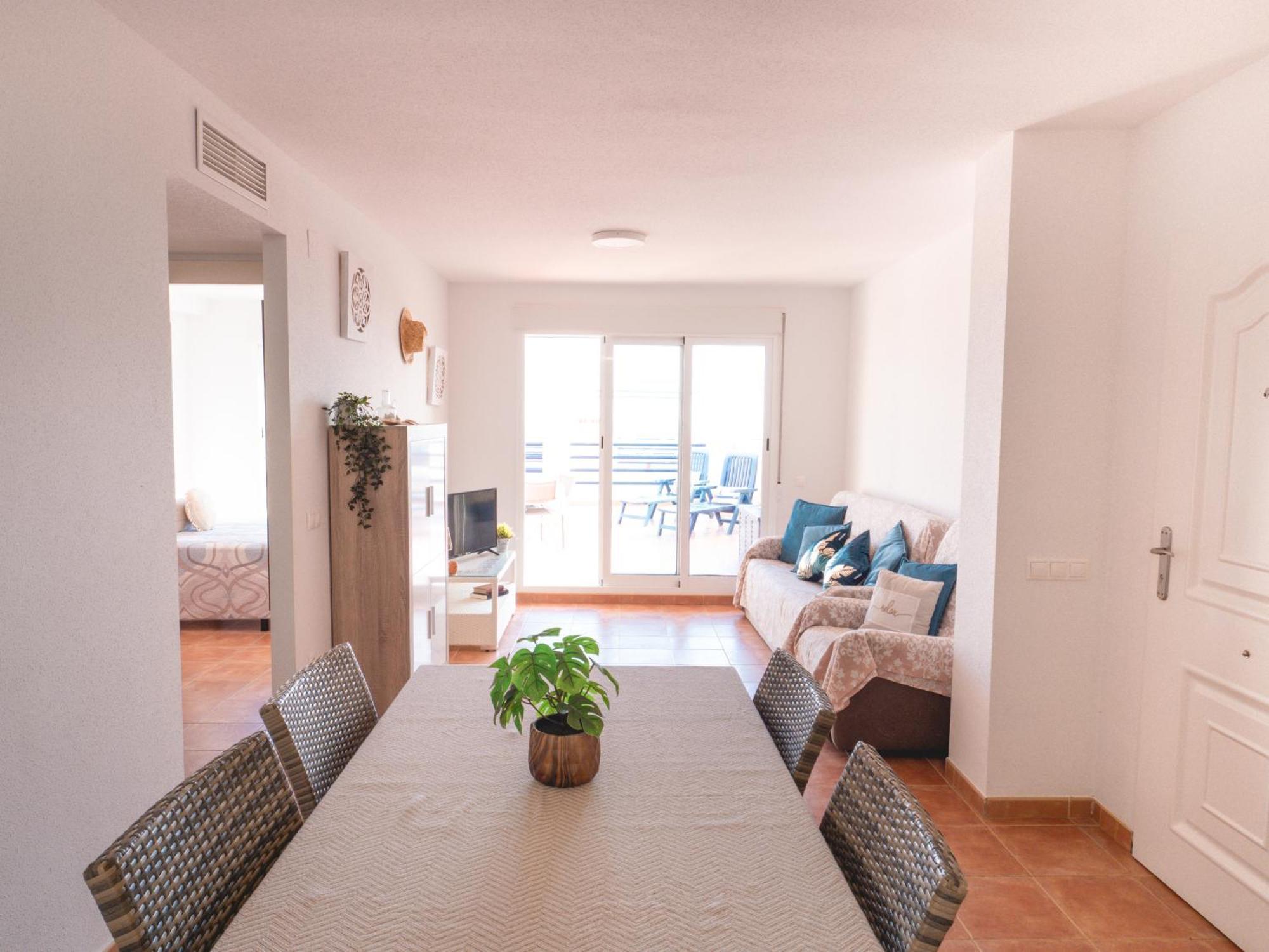 Apartamento En Marina Beach Con Vistas Al Mar El Pozo del Esparto Екстериор снимка