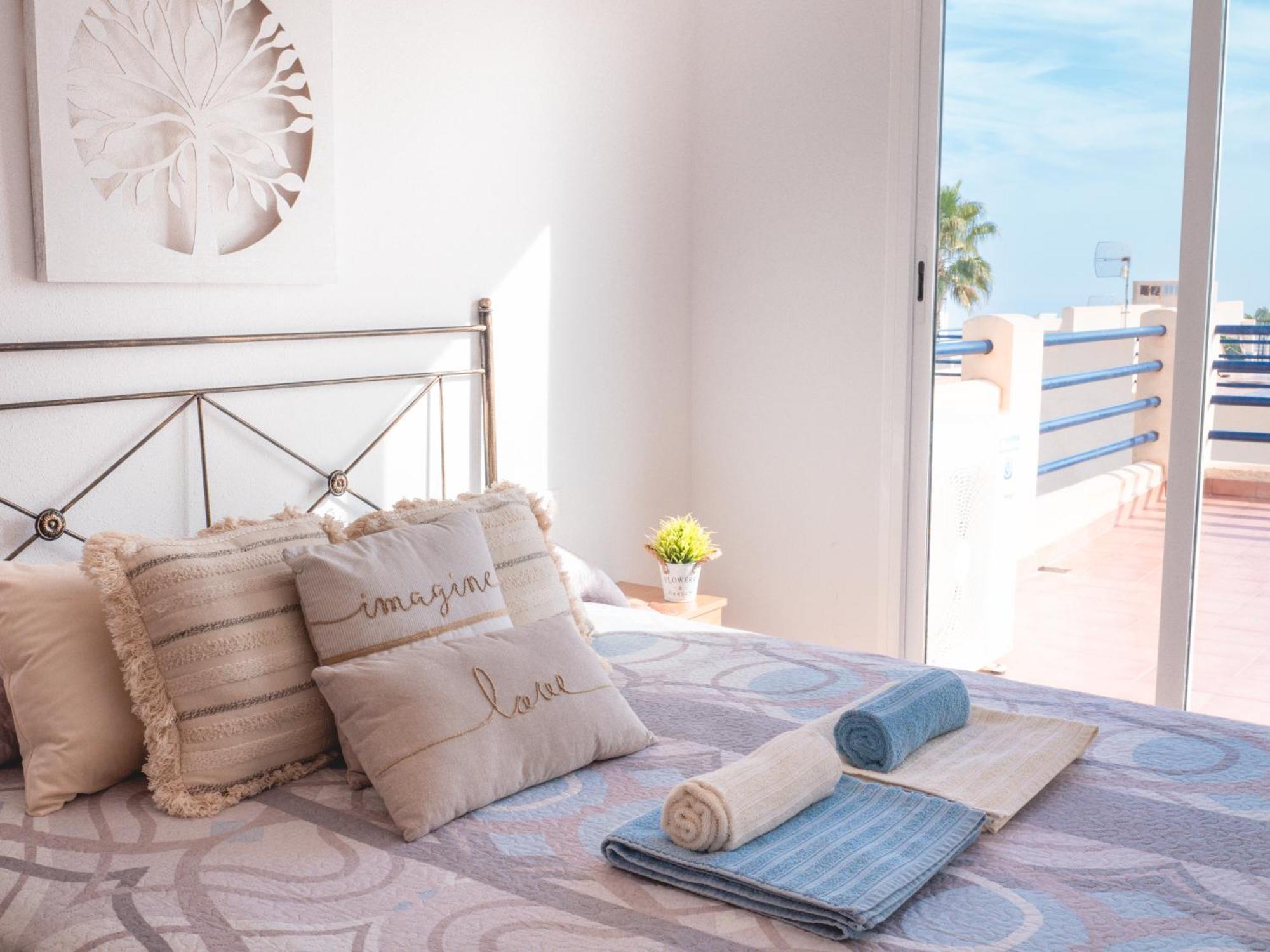 Apartamento En Marina Beach Con Vistas Al Mar El Pozo del Esparto Екстериор снимка